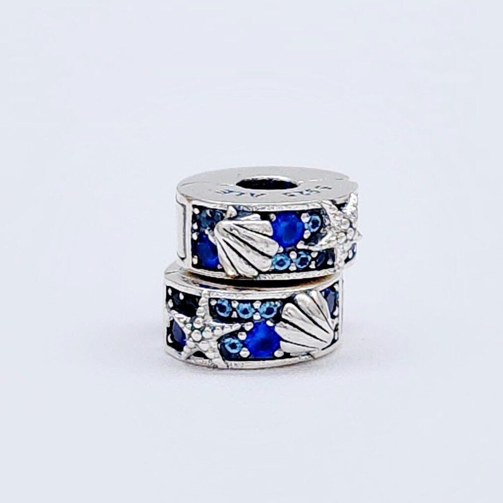 Pandora Starfish & Shell Clip Charms 2